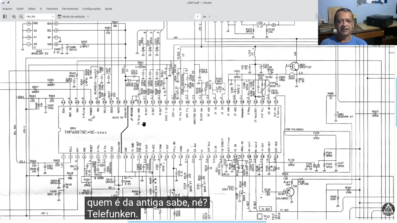 Print do vídeo Conversando com novatos